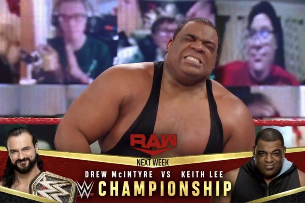 20201229 073353 1 Keith Lee will face Drew McIntyre for the WWE Championship Next Week on Raw