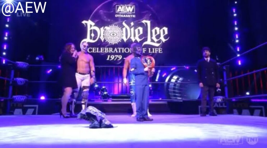 20201231 093517 Brodie Lee Jr. Awarded TNT Championship for Life