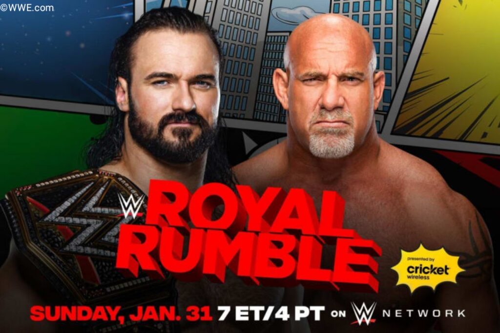 20210120 172720 Betting Odds: Drew McIntyre is the favorite in the fight against Goldberg at Royal Rumble.