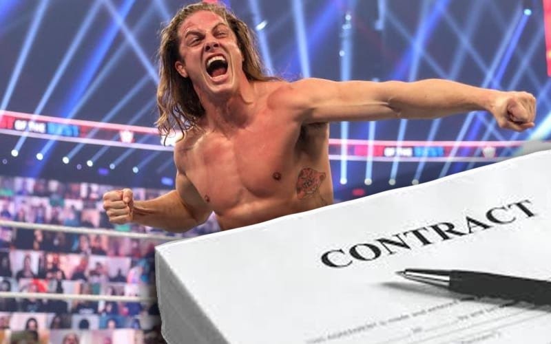 Matt Riddle WWE Contract