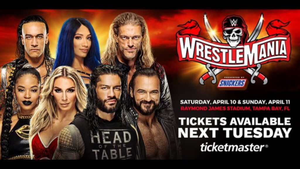 20210309 074312 WWE Announces WrestleMania 37 Tickets Will Go On Sale from next Tuesday