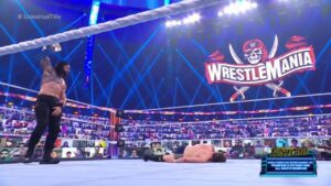 20210322 074034 Roman Reigns retains the Universal Championship at WWE Fastlane 2021