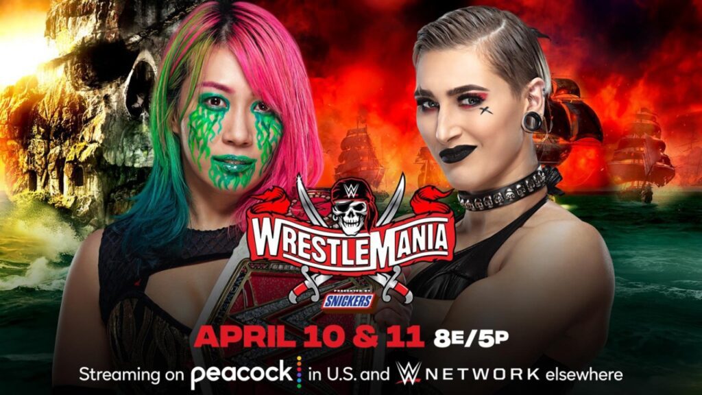 20210323 072702 Asuka will defend the RAW Women's Championship against Rhea Ripley at WWE WrestleMania 37