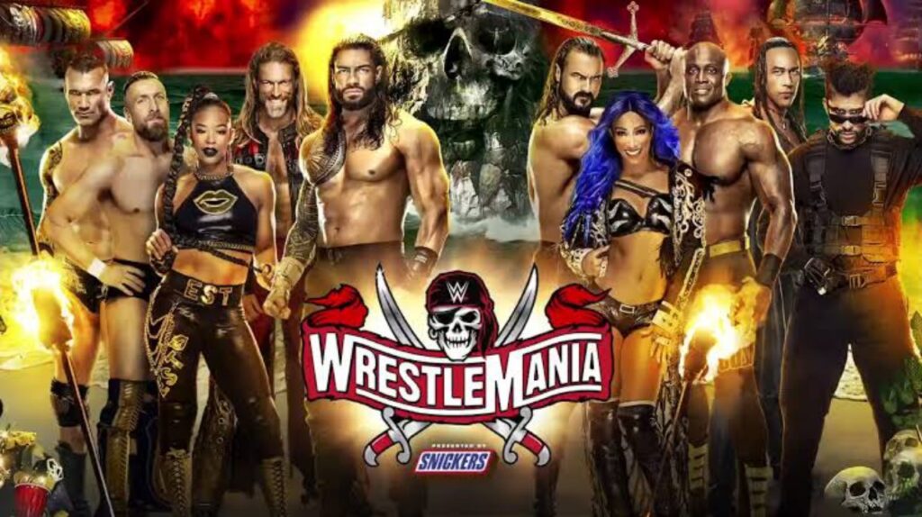 20210326 075225 WrestleMania Betting Odds:Bad Bunny,Rhea Ripley,The Fiend are favorite to win