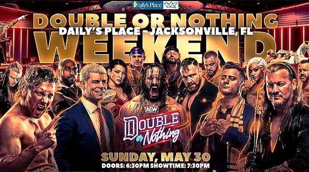 Watch AEW Double Or Nothing 2021 PPV Live 53021 30th May 2021 Online Full Show Free6iDCgZX7Cse Preview AEW Double Or Nothing 2021 PPV Live 30th May 2021