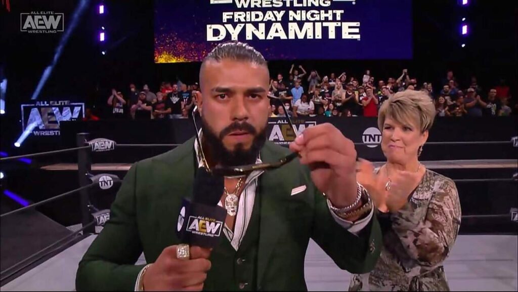 FB IMG 1622862187241uJqkda7gDrR Watch Video Andrade debuted on AEW Dynamite 4th June 2021