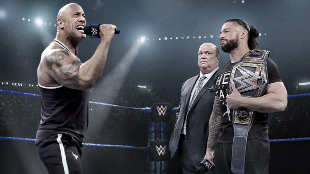 20210810 185149 Paul Heyman comments on possible match Roman Reigns vs The Rock
