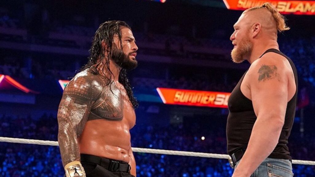 Roman Reigns vs Brock Lesnar