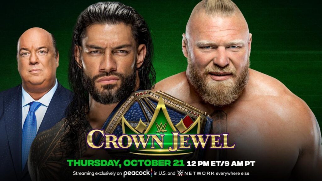 20210929 183512 WWE crown Jewel 2021 Early betting odds Roman Reigns is favorite to win against Brock Lesnar