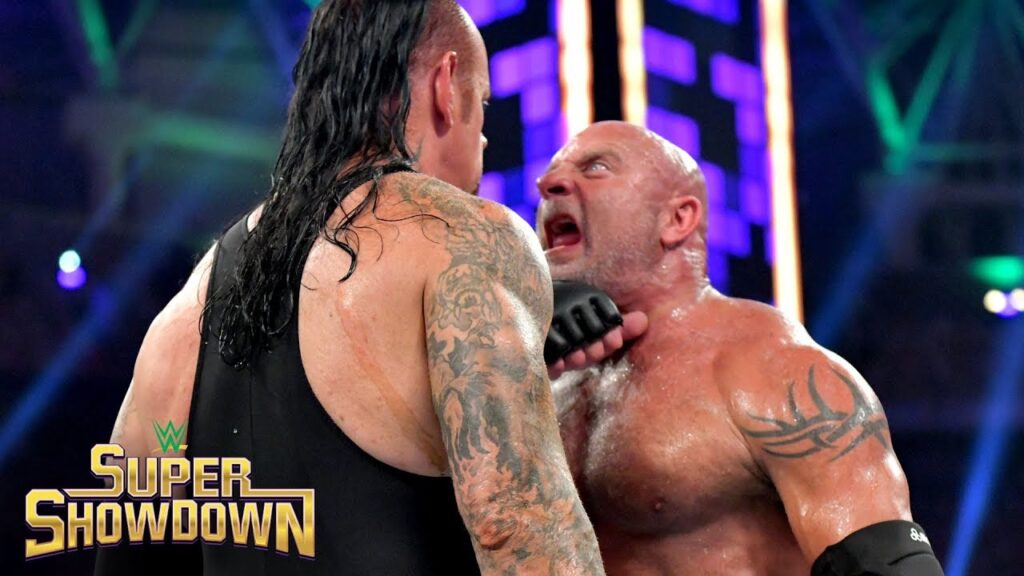 maxresdefault 1 8 Goldberg accepts, his match against Undertaker was a debacle