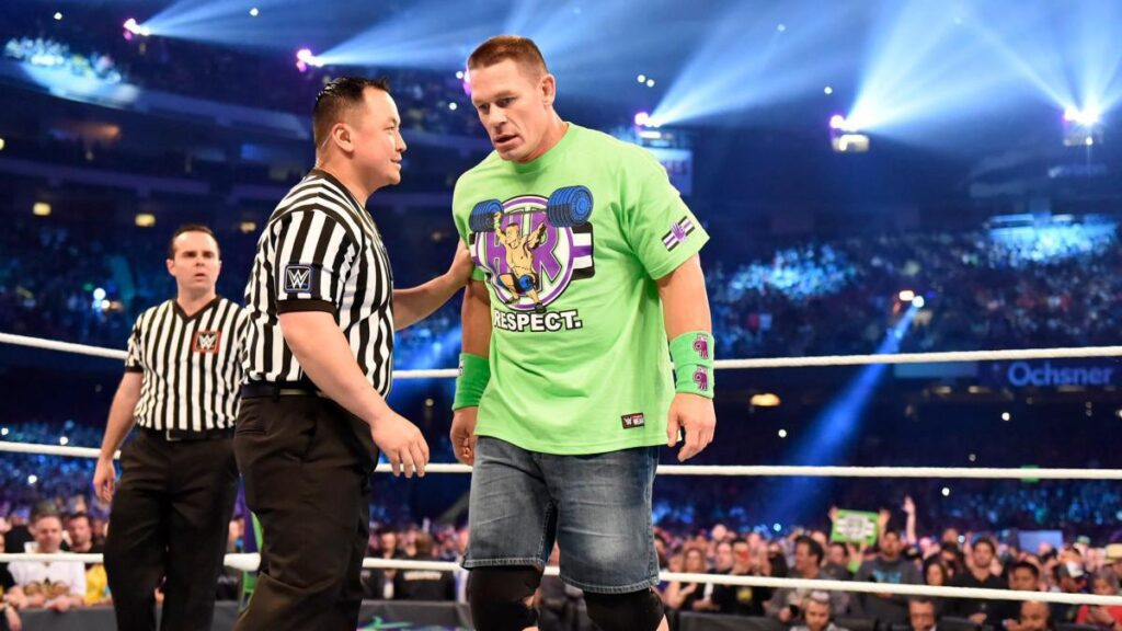 327 WM34 04072018cm 04540 79a5943306dbc47f2d2d565678b9de65 John Cena drank three tall beers right before facing The Undertaker
