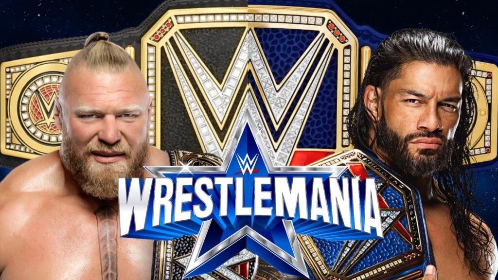 20220205 164457 WWE is Planning title vs title match for Roman Reigns & Brock Lesnar at WM 38