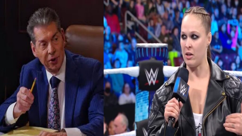 20220226 212144 Ronda Rousey reveals Mr. McMahon ordered her to smile while cutting promos