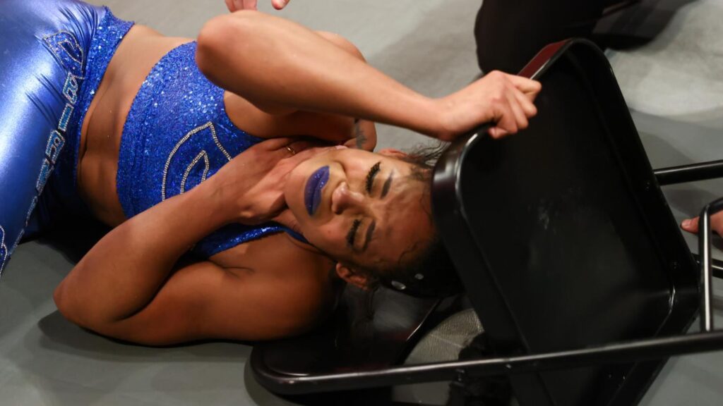 RAW 03142022JG 17648 FC 0389014de3f5cdb0a1f16a183fcde813 Bianca Belair is out of action for an unspecified amount of time