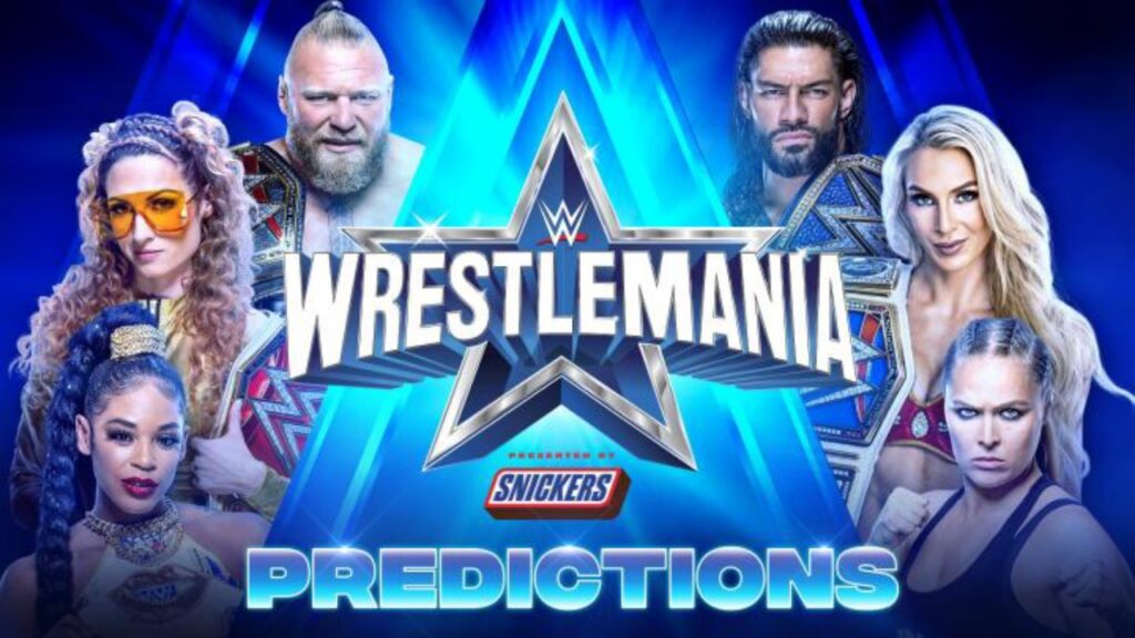 20220401 190442 WWE WrestleMania 38 Last minute Betting Odds & Results Prediction