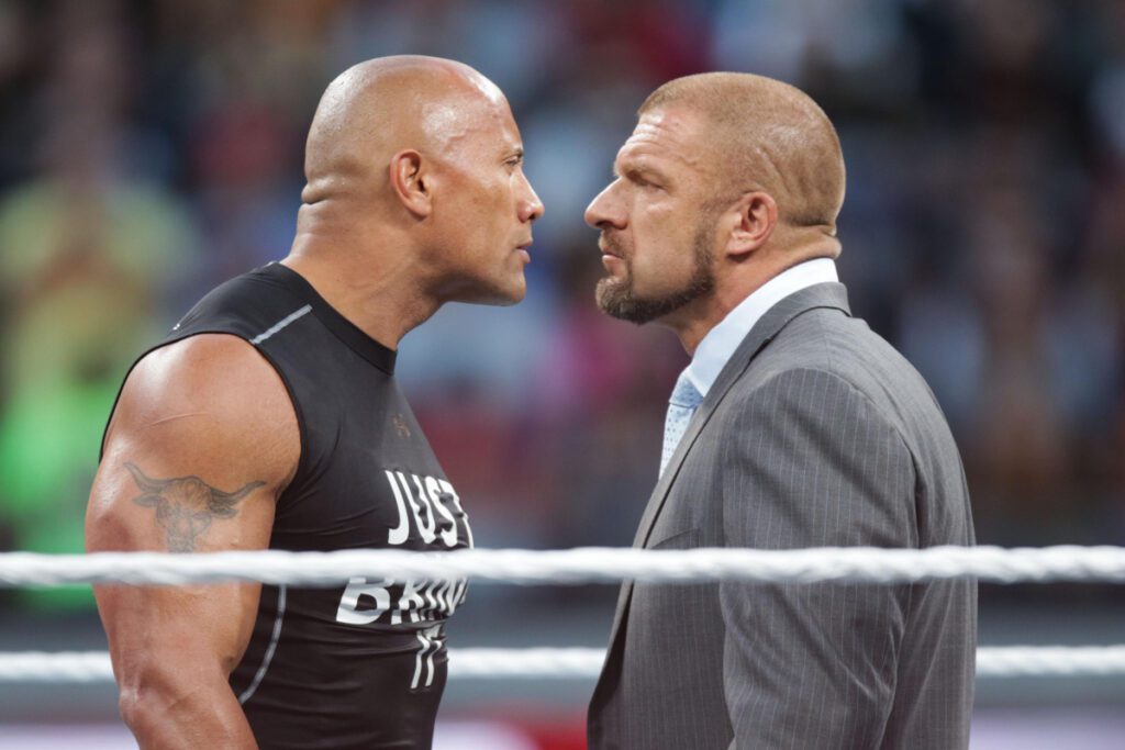 20220808 180619 Triple H regrets not having wrestled against The Rock at WrestleMania