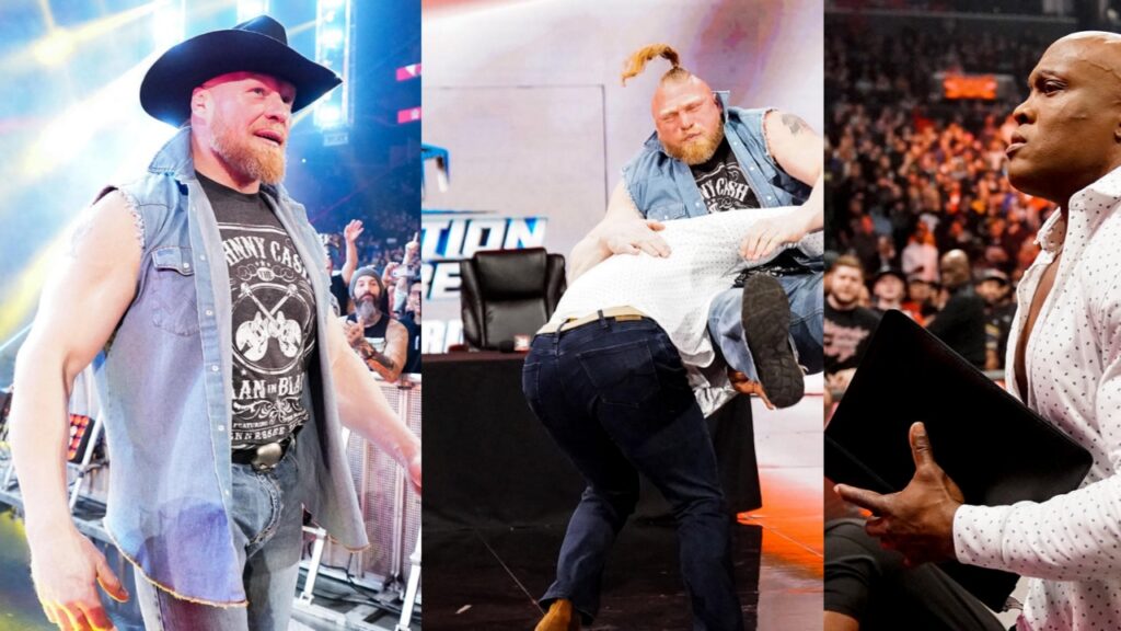20230214 171504 Watch Video : Brock Lesnar vs Bobby Lashley Full Segment WWE Raw February 13, 2023.