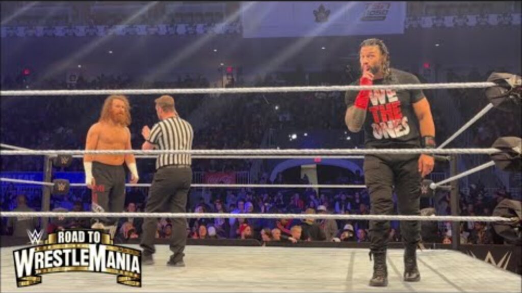 20230305 154348 Roman Reigns vs Sami Zayn WWE Live Event Results Toronto March 4, 2023