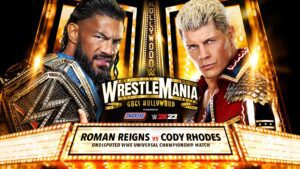 Roman Reigns vs Cody Rhodes WWE WrestleMania 39 Betting Odds