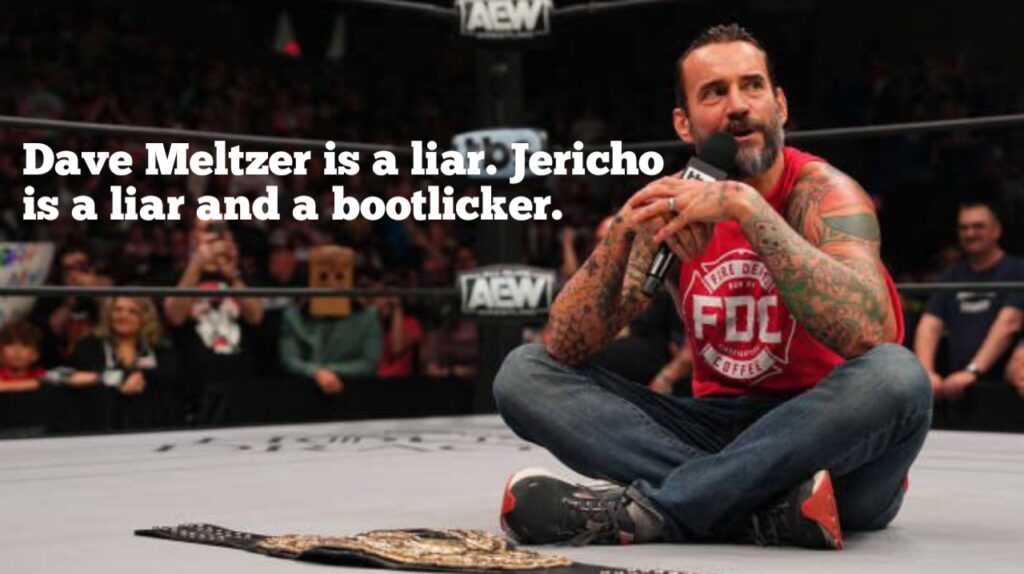 20230324 144534 CM Punk denies Dave Meltzer's claim about refusing to lose against Jon Moxley