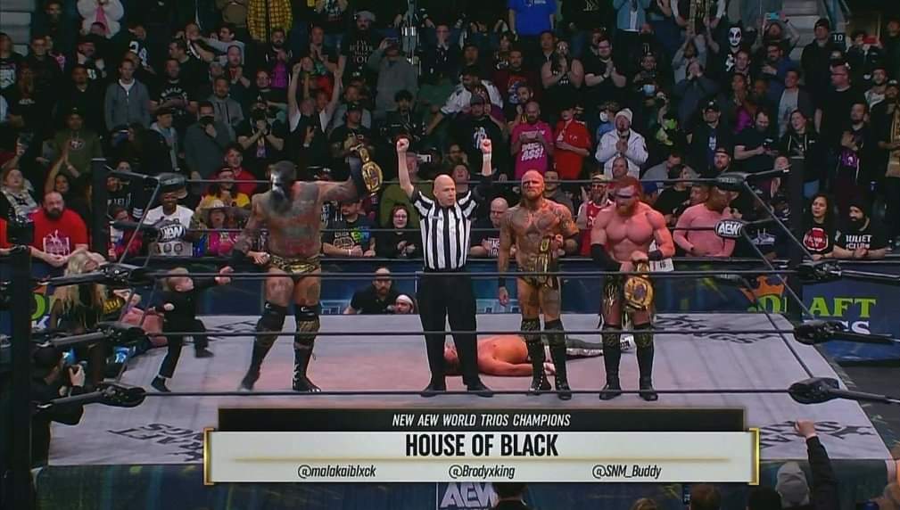 FB IMG 1678068998920 The House of Black emerges as the new Trios Champions at AEW Revolution 2023