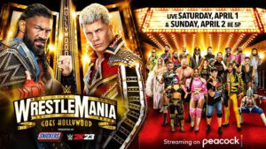 WrestleMania 39 Match Card