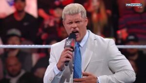 Cody Rhodes challenges Brock Lesnar