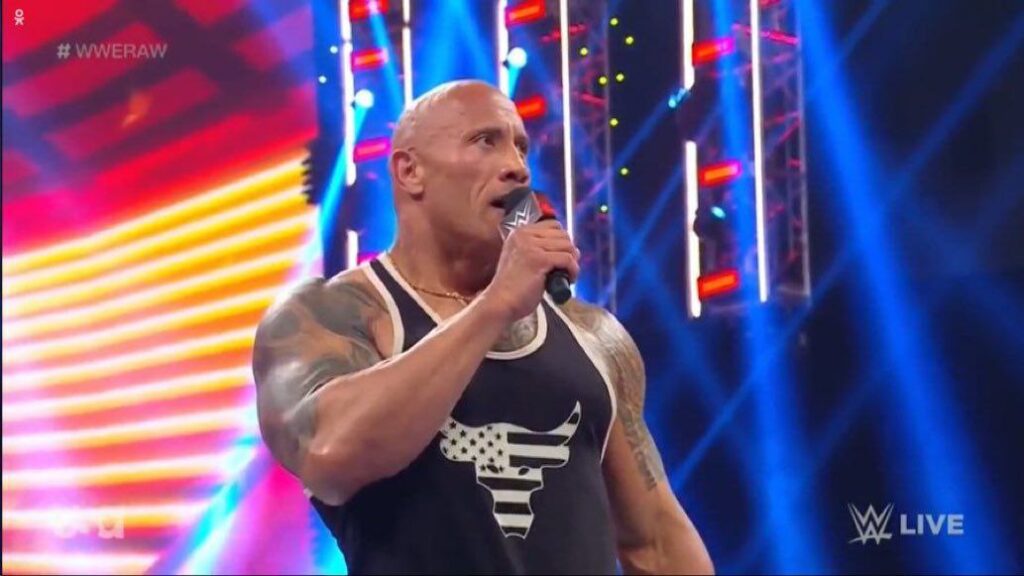 The Rock retuns at WWE Raw Day 1
