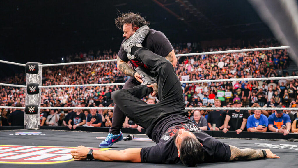011 RAW 08252025BR 38471 CHAOS IN BIRMINGHAM! Roman Reigns & Bronson Reed BRAWL After Heated Segment