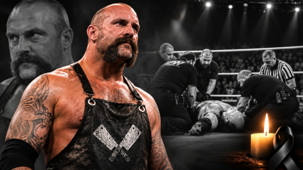 InShot 20260906 182505408 Heartbreaking Update: Former AEW Wrestler The Butcher Passes Away After Collapsing in the Ring